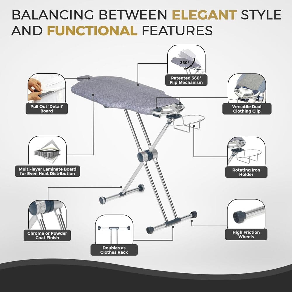 Dazzl 360™ Rotating Ironing Board - Image 5