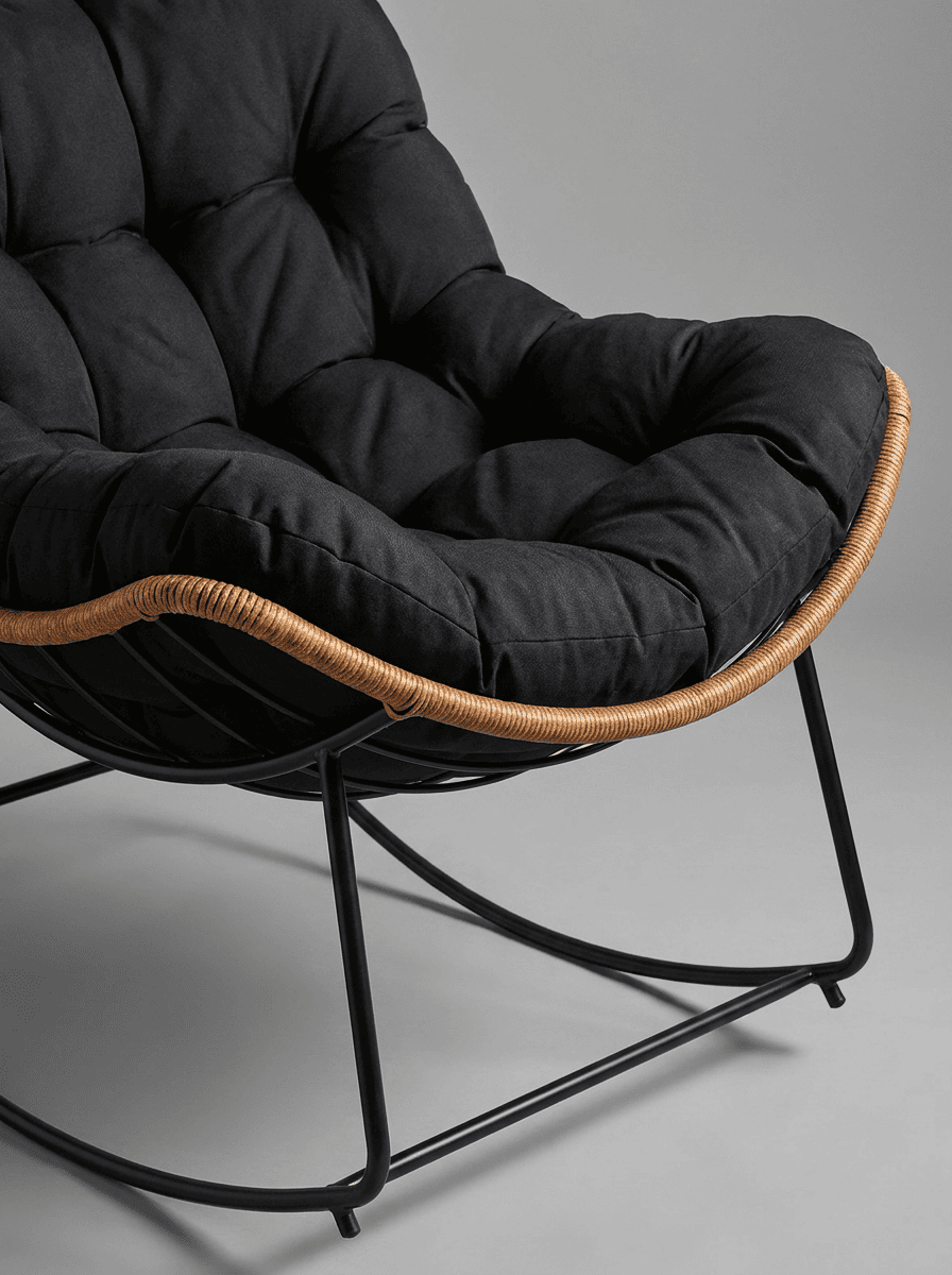 RockNest™ Modern Papasan Lounge Chair - Image 5