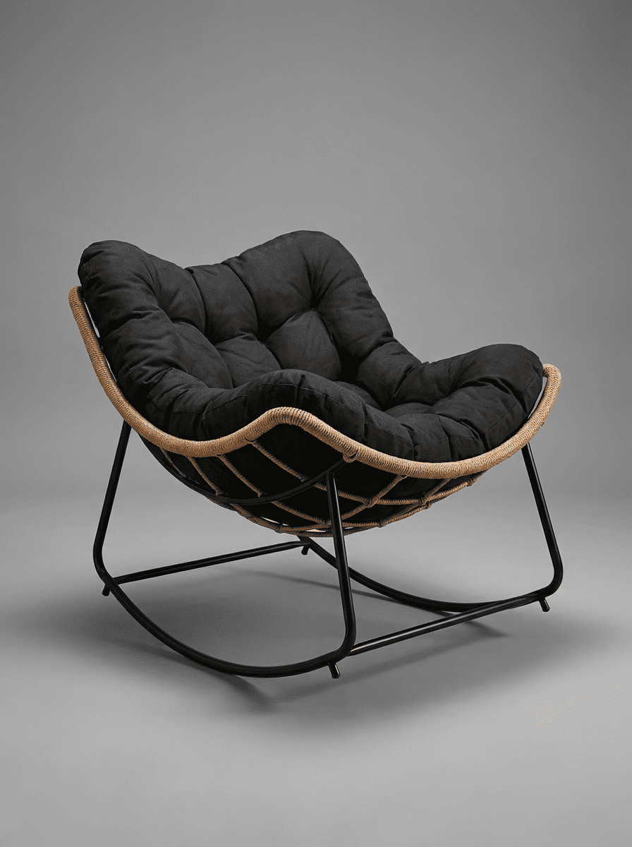 RockNest™ Modern Papasan Lounge Chair - Image 3