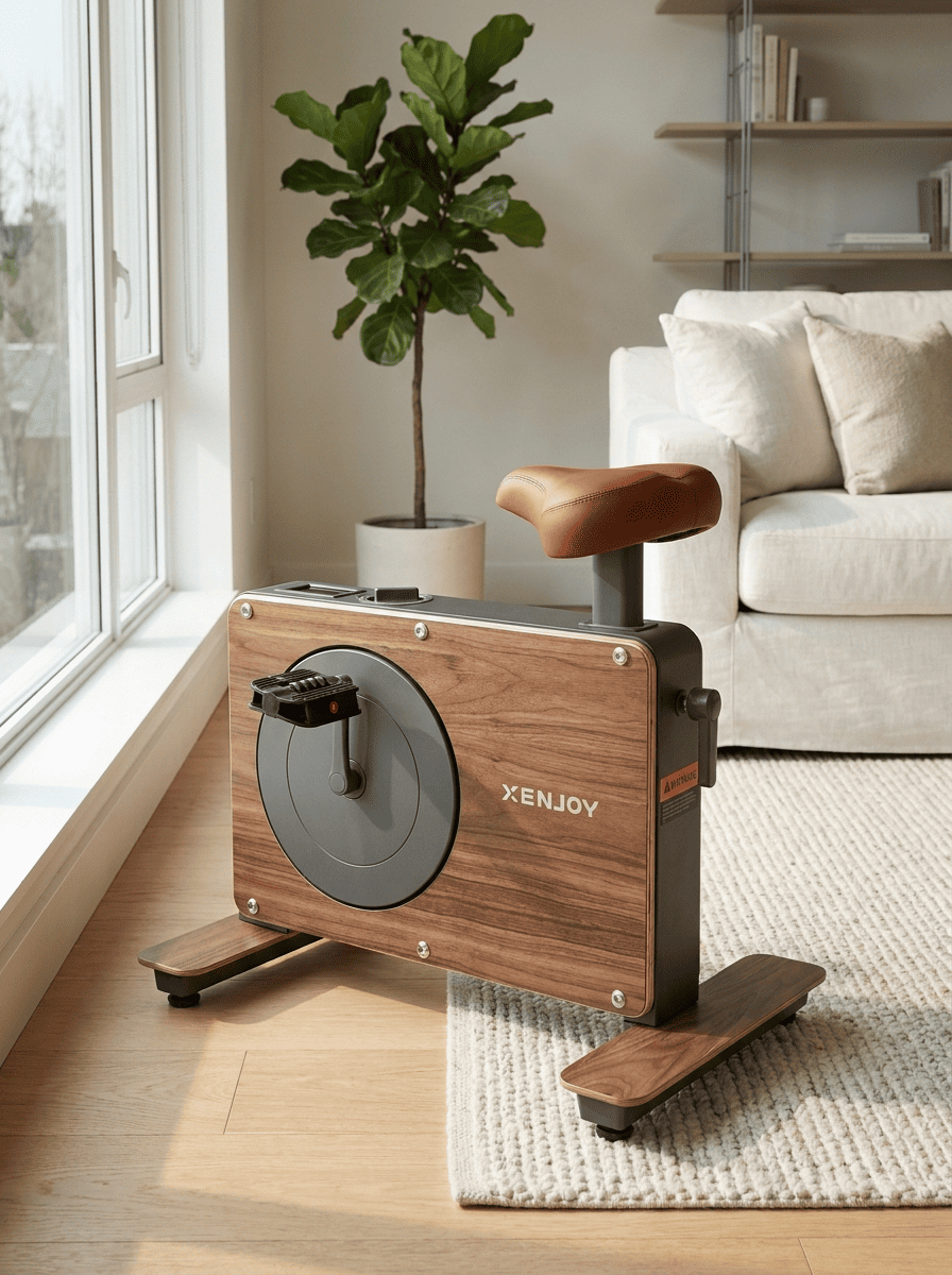 CubeCycle™ Compact Under-Desk Stationary Bike - Image 4