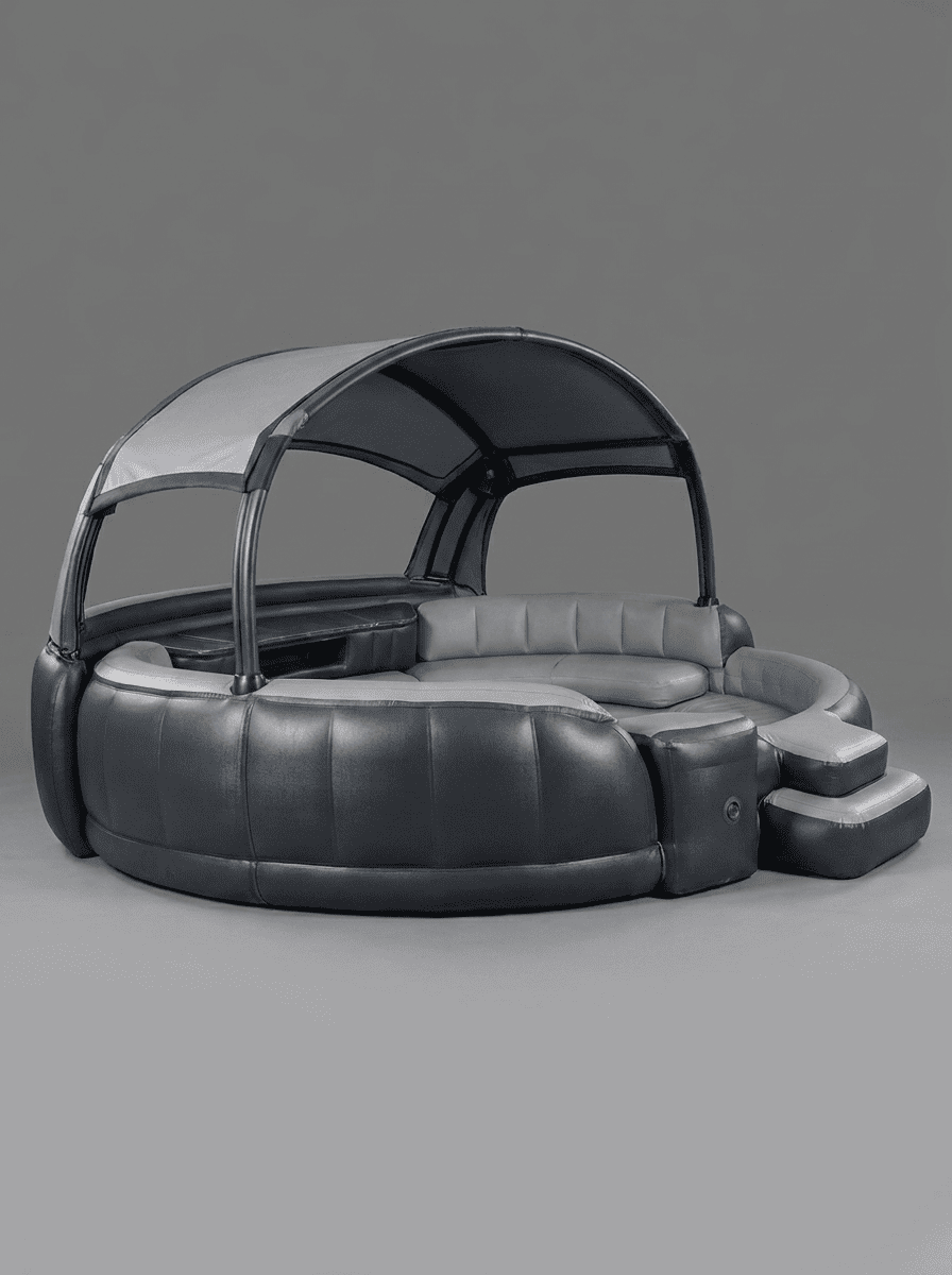 AquaLuxe™ LED Canopy Lounge Pool - Image 5