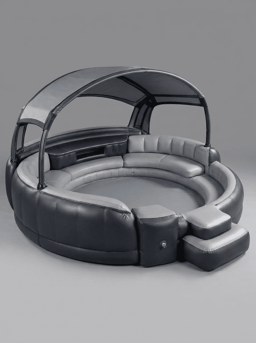 AquaLuxe™ LED Canopy Lounge Pool - Image 6