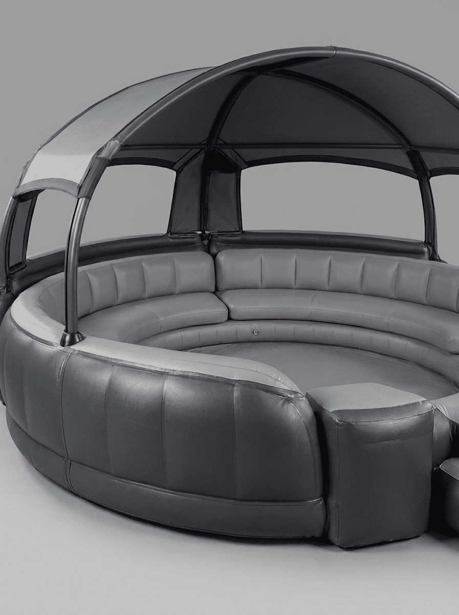 AquaLuxe™ LED Canopy Lounge Pool - Image 4